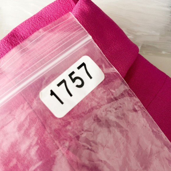 Dress The Population Alexandra Cocktail Dress Fuchsia One-Shoulder Size XS NEW - Picture 12 of 12